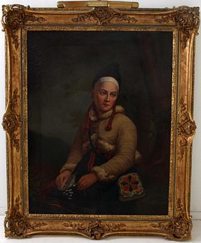 JOHAN FREDRIK HÖCKERT, tillskriven, olja på duk.