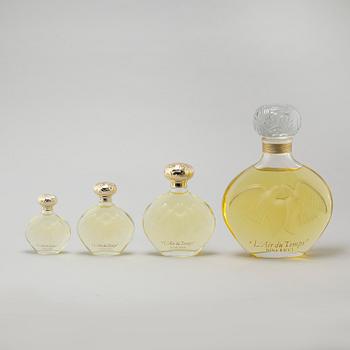 NINA RICCI, factices, "L´Air du Temps", five perfumebottles.