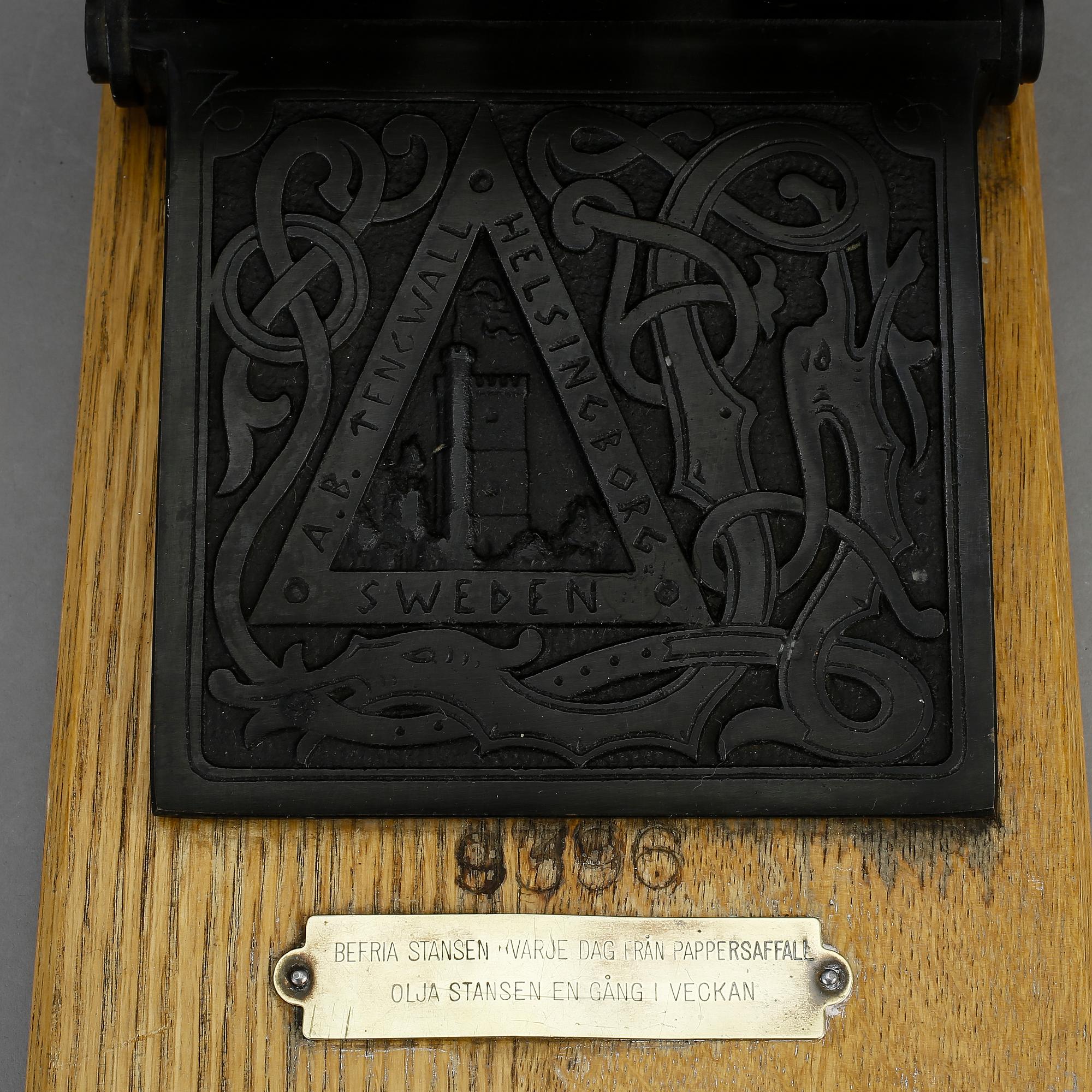 HÅLSLAG, AB Tengwall Helsingborg, 1900-talets början.