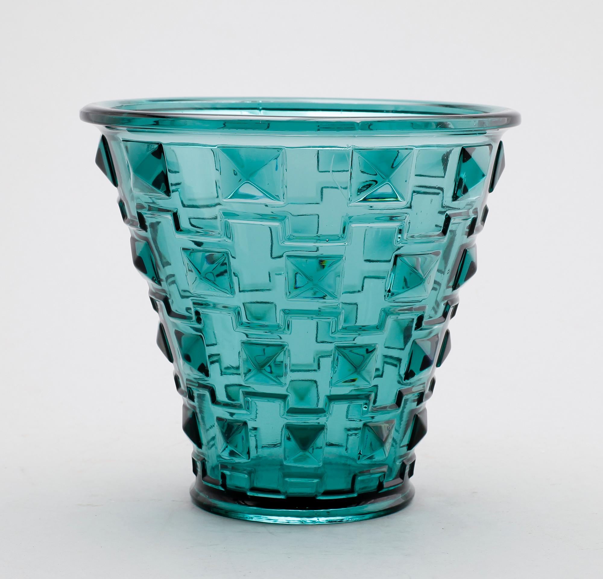 SKÅL, pressglas, Simon Gate, Orrefors, 1930-tal.