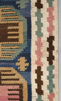 Märta Måås-Fjetterström, A carpet, "Dukater", flat weave ca 394-401 x 249,5-251,5 cm, signed AB MMF.