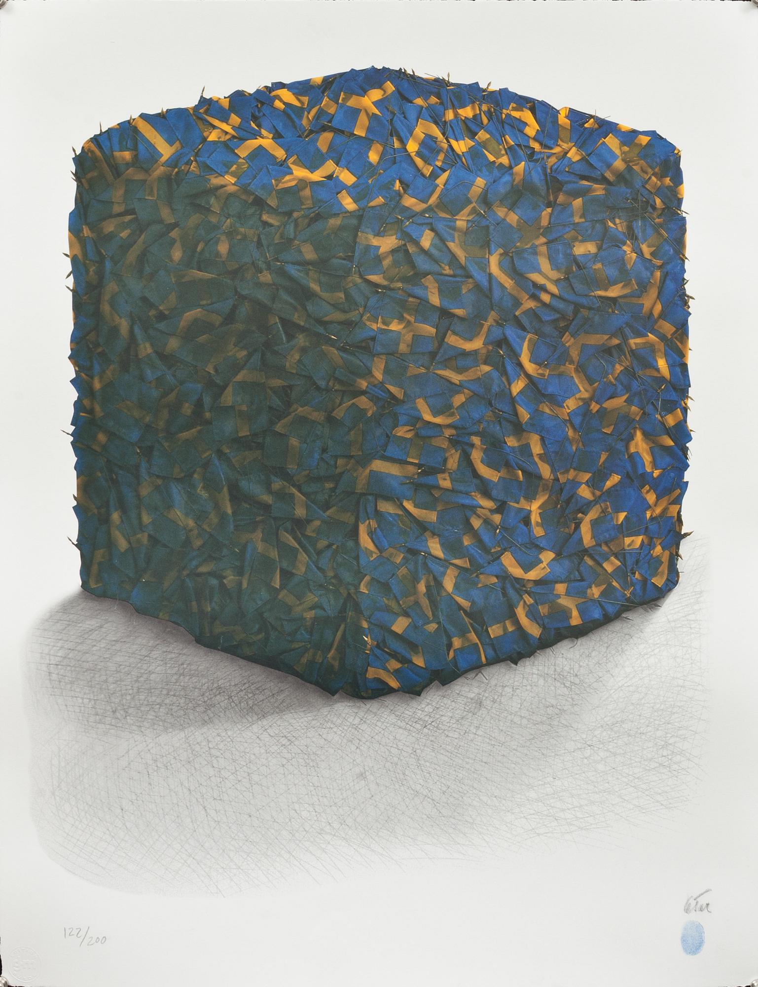 CÉSAR BALDACCINI, färglitografi, signerad och numrerad 122/200.