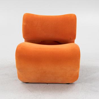 Jan Ekselius, an 'Etcetera' lounge chair, JOC möbler, Vetlanda, 1970's.
