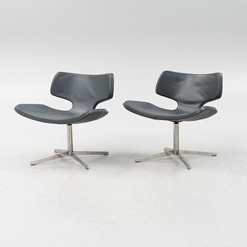 Steinar Hindenes, Tveit & Tornöe, a pair of 'Bone' easy chairs from Materia.