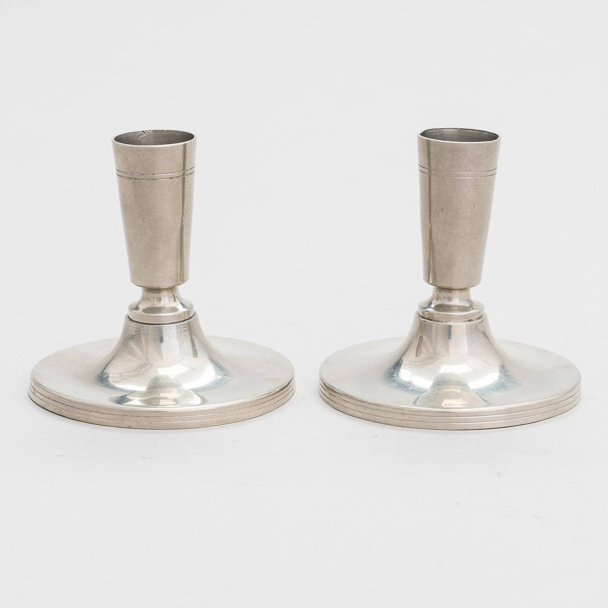 Paavo Tynell, kynttilänjalkapari, Taito/Idman 1938.