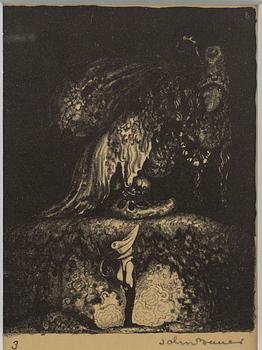 John Bauer, "God kväll farbror sa pojken", from "Troll".