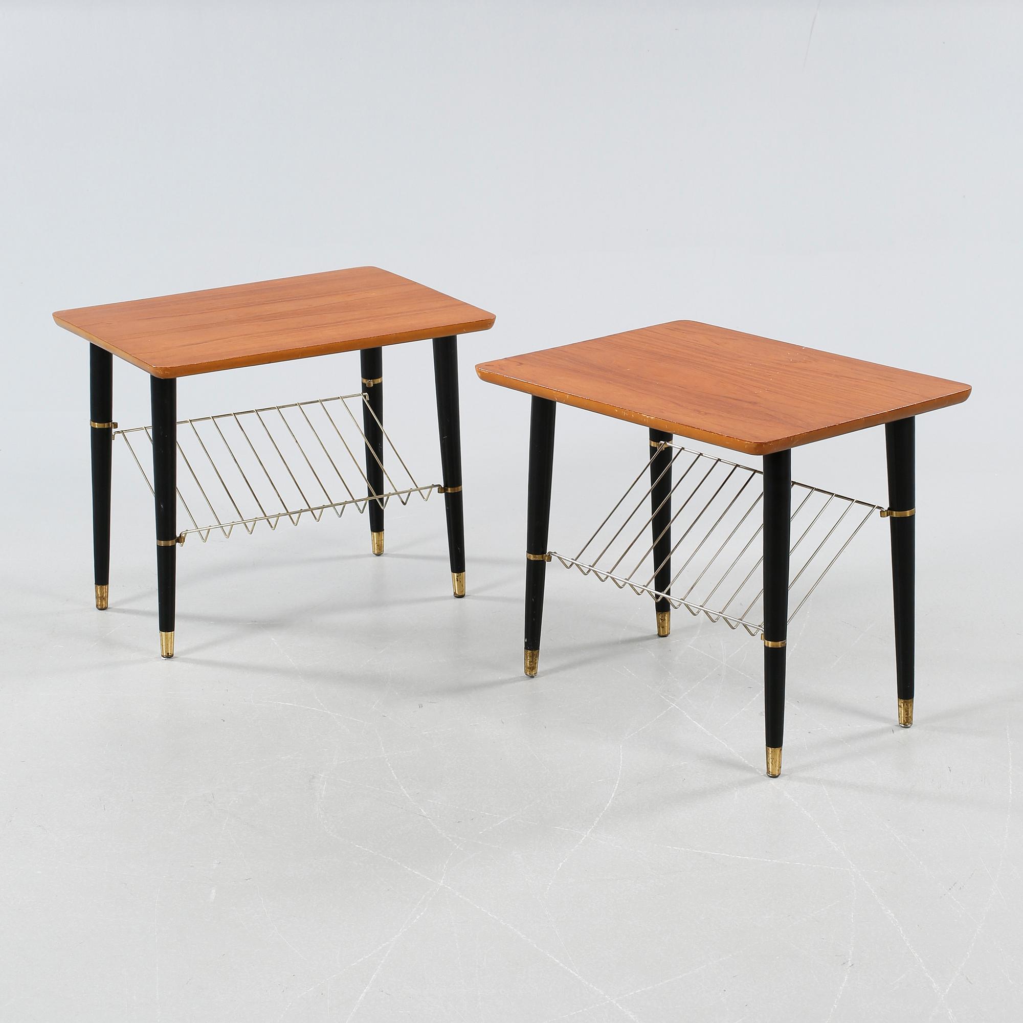 Two 1950/60s tables.