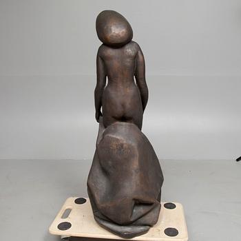 OKÄND KONSTNÄR, skulptur, brons, 1980-tal.