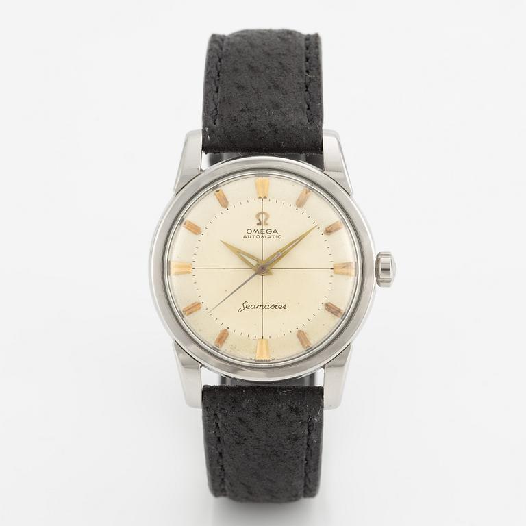 Omega, Seamaster, "Cross-Hair", armbandsur, 34 mm.