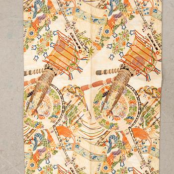 Obi Japan, first half of the 20th century, brocade, approximately 410x62 cm.