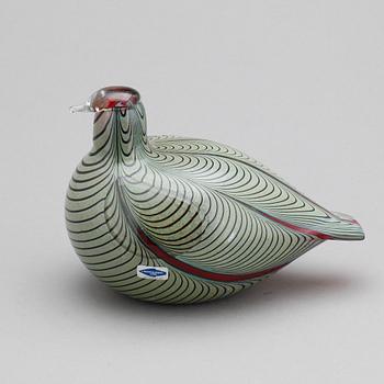 FIGUR, glas, Oiva Toikka, Nuutajärvi, signerad.