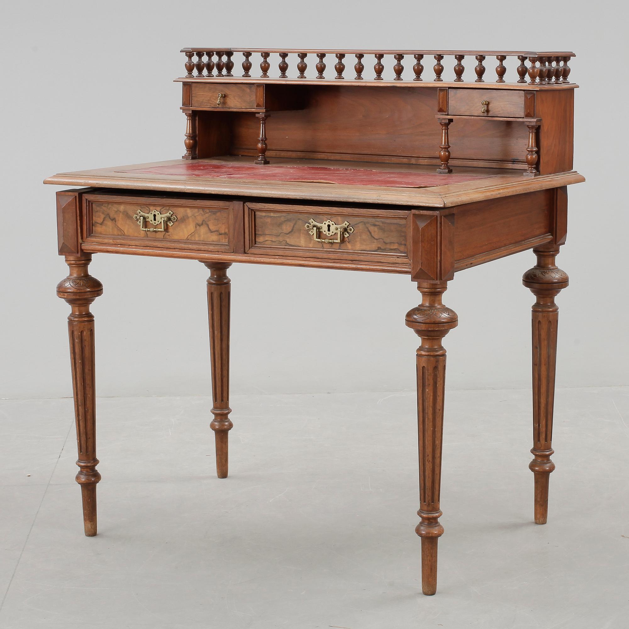 SKRIVBORD, nyrenässans, 1800-talets slut.