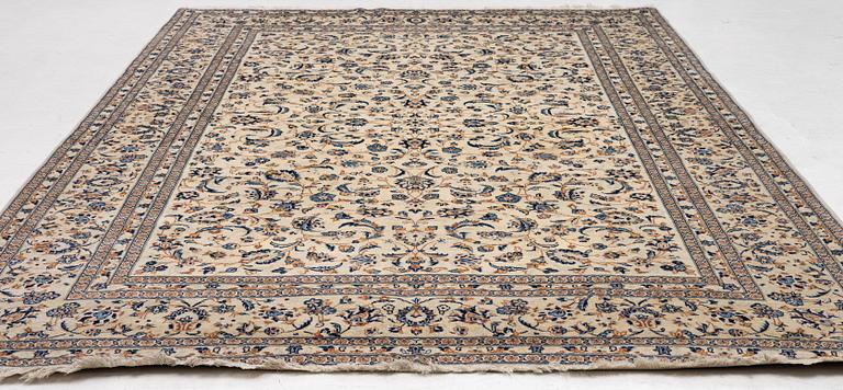 Carpet, Keshan, approx. 370 x 245 cm.