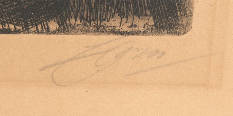 Anders Zorn, "Brudtärnan".