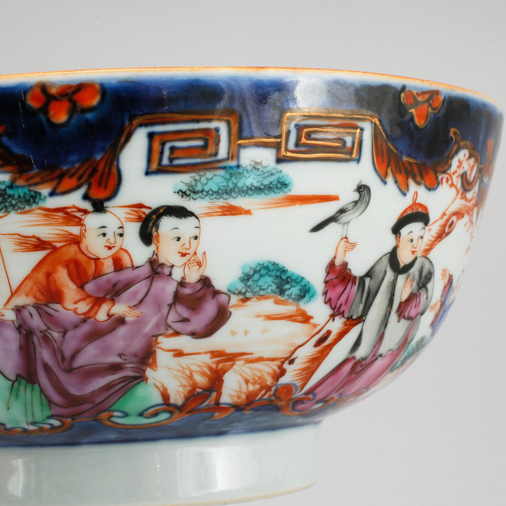 Two porcelian chinese 18th century bowls.