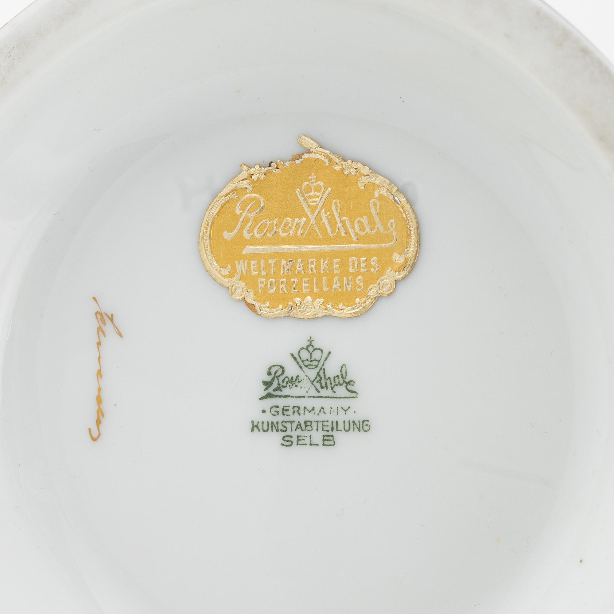 Figurin, porslin, Rosenthal, Tyskland.