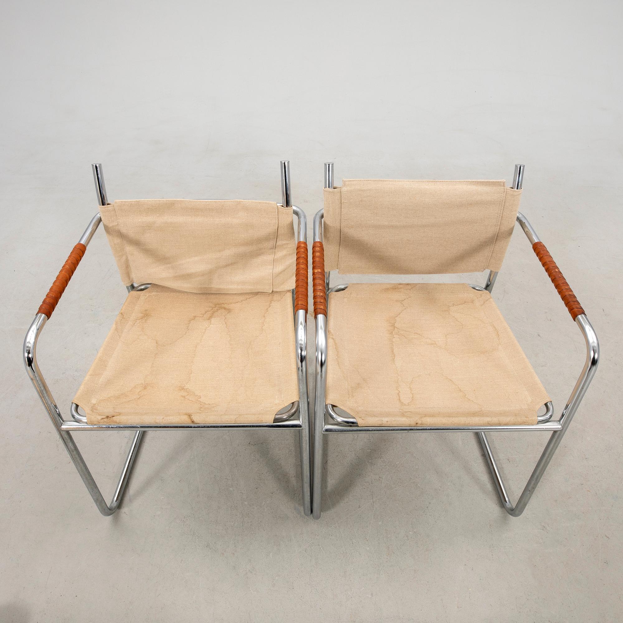 Karin Mobring, a pair of armchairs "Amiral", IKEA, second half of the 20th century.