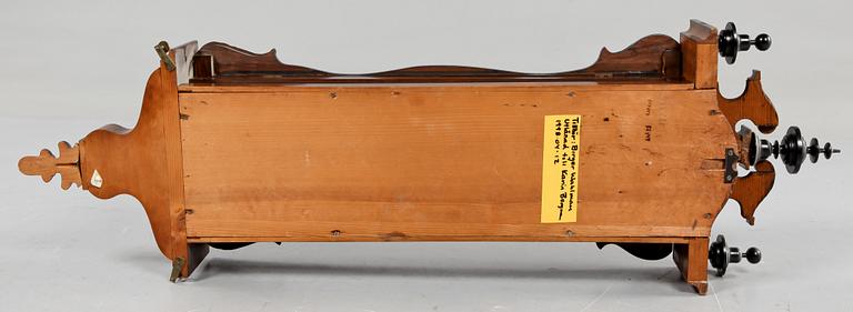 VÄGGPENDYL, nyrenässans, sent 1800-tal.