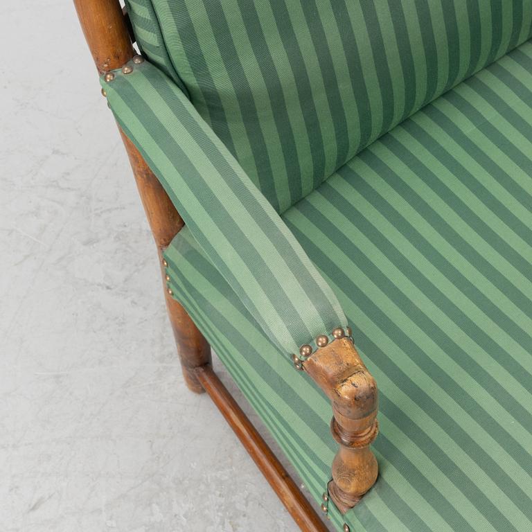 Armchair, Gustavian, Gripsholm model, late 18th century.