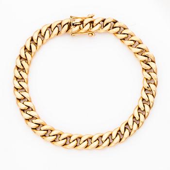 RANNEKORU, 14K kultaa, panssariketju, Kultakeskus Oy, Hämeenlinna 1988.