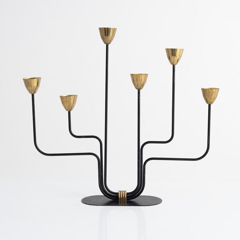 Gunnar Ander, a candelabra, Ystad Metall, 1950s/60s.