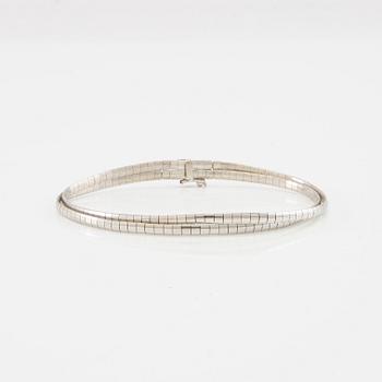 Bracelet 18K white gold, Unoaerre Italy.