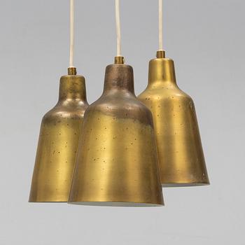 HANS BERGSTRÖM, taklampa, Ateljé Lyktan. 1940-tal.