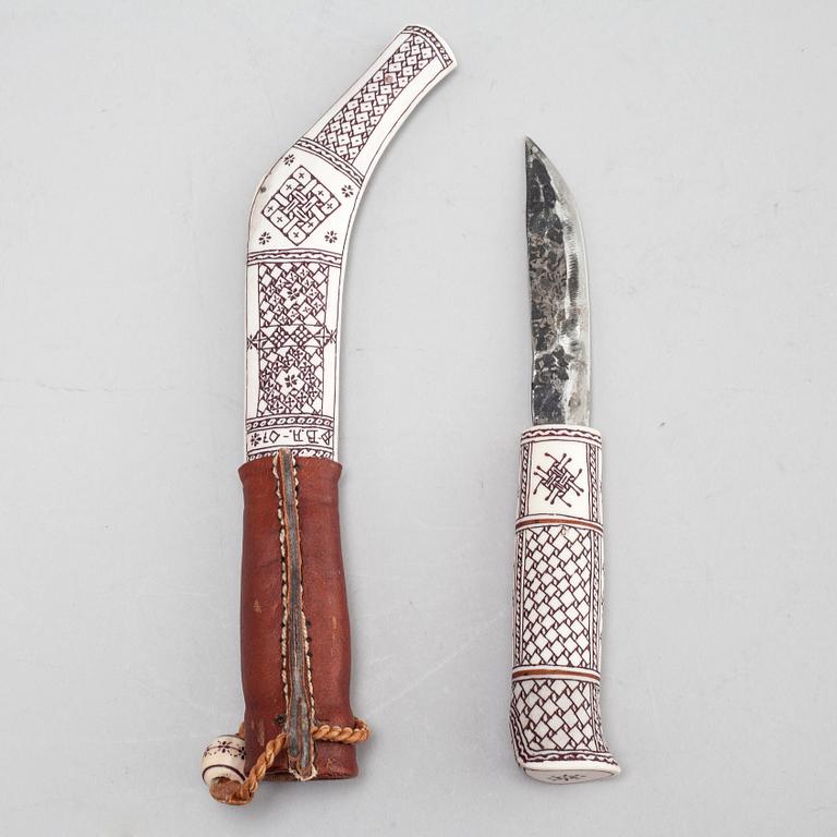 BERTIL ANDERSSON, kniv, signerad B.A och daterad -07.