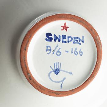 Stig Lindberg, lockskål, fajans, Gustavsbergs Studio.