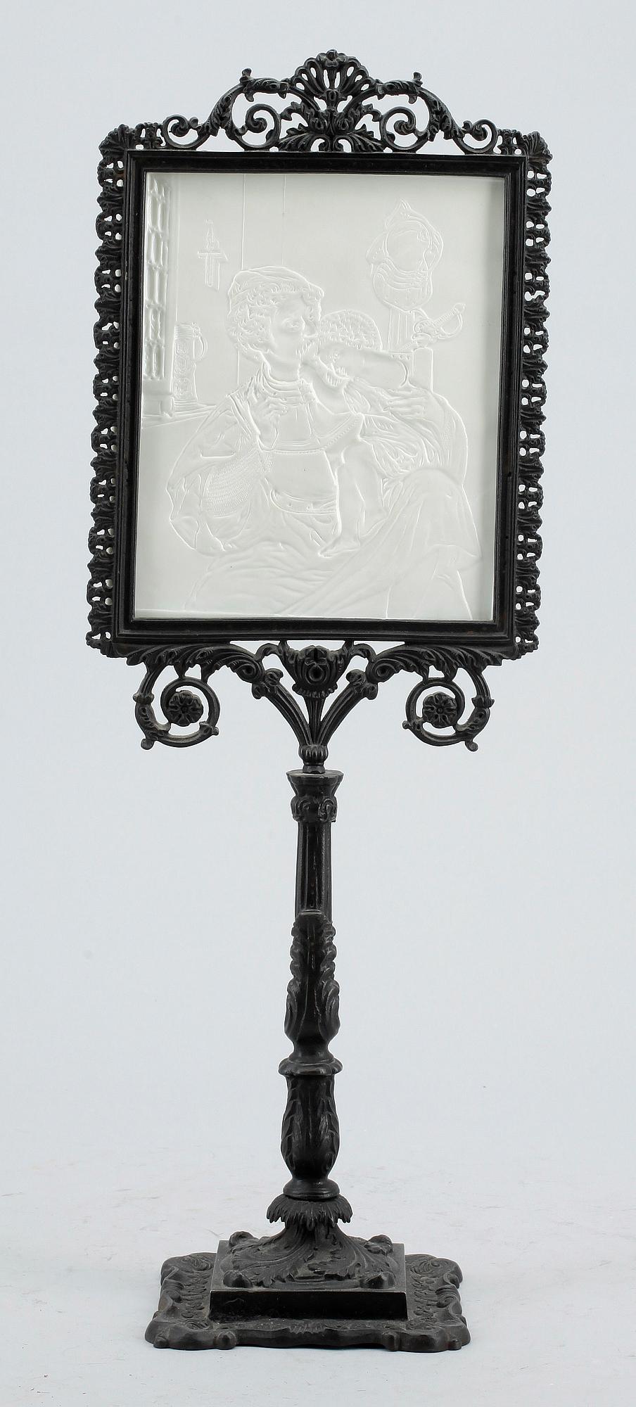 LITOFANI, gjutjärn, 1800-tal.
