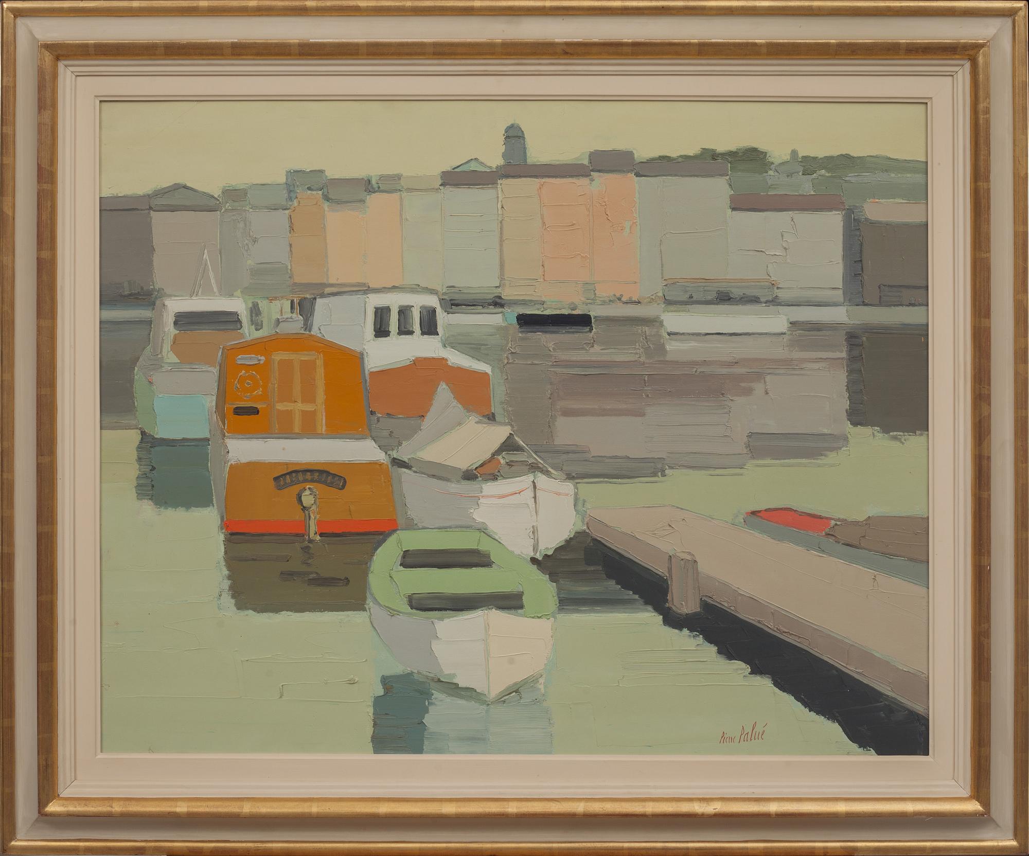 PIERRE PALUÉ, olja på duk, signerad.