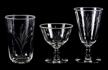 GLASSERVIS, 26 st, 1900-tal.