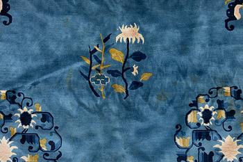 A carpet, China, c. 488 x 343 cm.