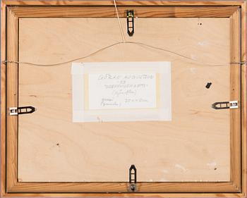 Göran Augustson, gouache, signed and dated -93.