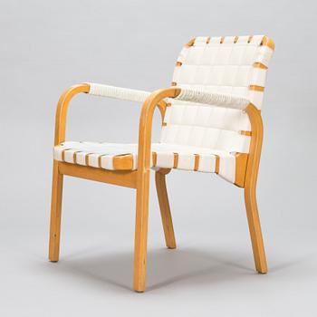 Alvar Aalto, nojatuoli, malli 45, Artek 1900-luvun loppu.