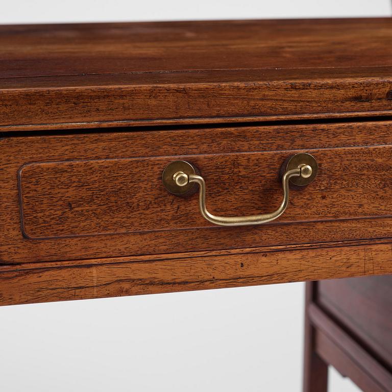 Skrivbord/partnersdesk, hardwood. Kina, sen Qingdynasti/tidigt 1900-tal.
