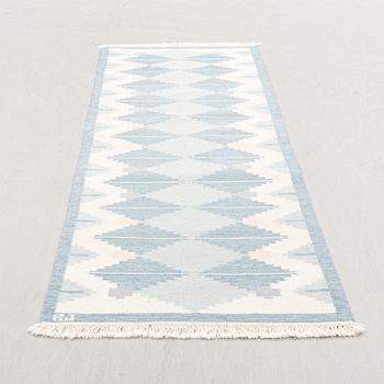 Rölakan rug, gallery signed BJ, approximately 255x87 cm.
