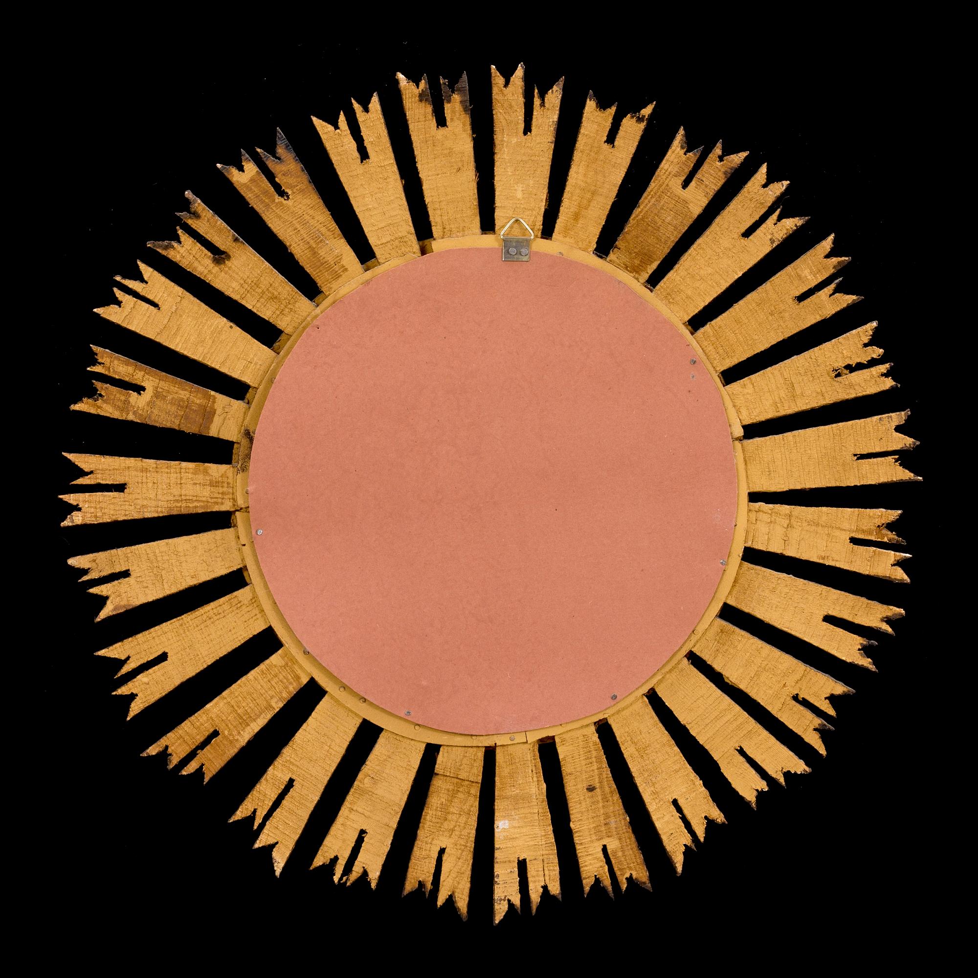 A WALL MIRROR FROM THE SECOND HALF OF 20TH CENTURY.