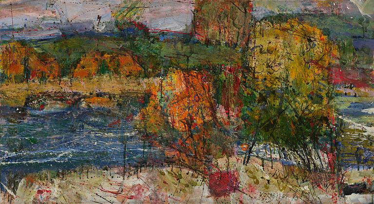 Valentin Vorobiov, "Пейзаж" (Landscape).
