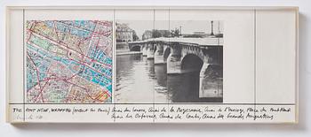 Christo Vladimirov Javacheff, "The Pont Neuf, Wrapped (Project for Paris)".