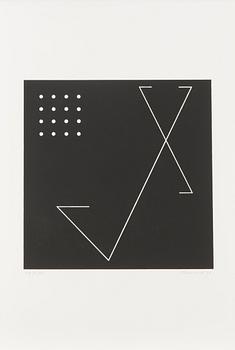 Portfolio of ten serigraphs, signed and dated -94, numbered EA 14/50.