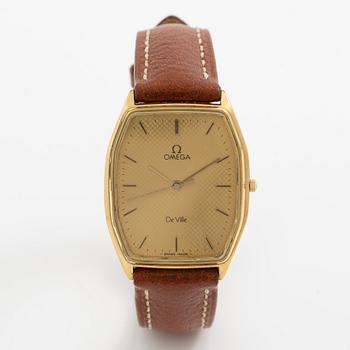 Omega, De Ville, wristwatch, 27.5 mm.