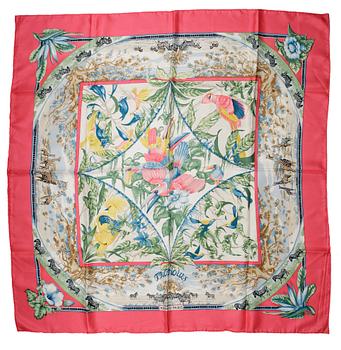 Hermès · SCARF, "Tropiques", Laurence Toutsy Bourthoumieux, Hermés, 1980-tal.