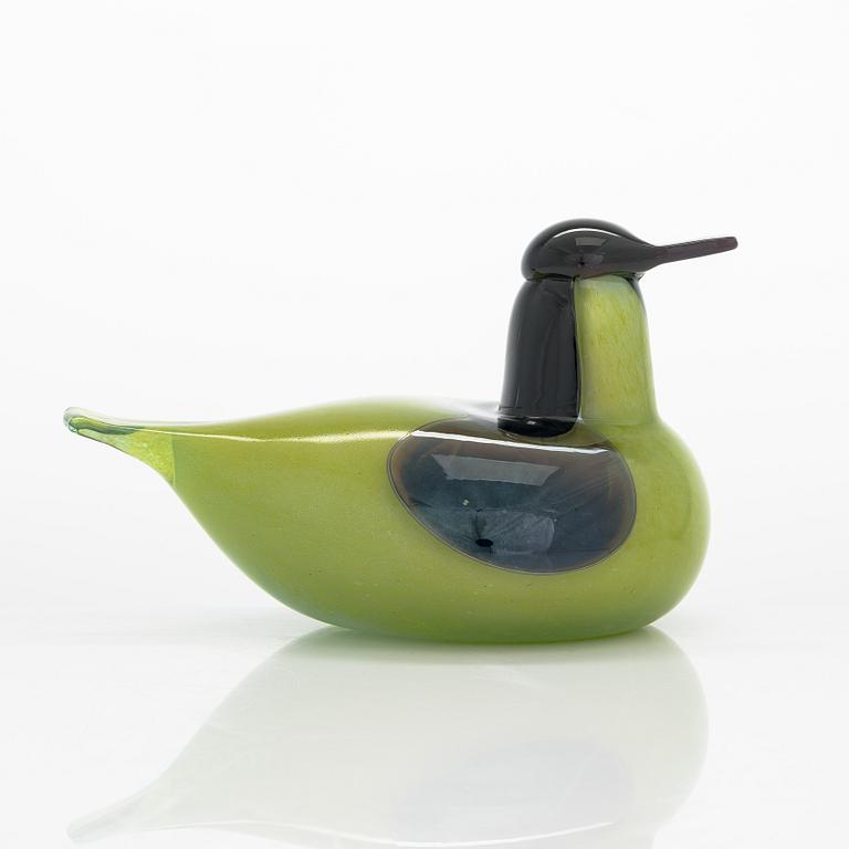 Oiva Toikka, glass bird signed O. Toikka Nuutajärvi.