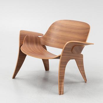 Chris Martin, a 'Rose Chair' walnut-veneered armchair, Massproductions.