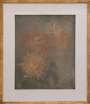 pastel, signed and dated 1947.