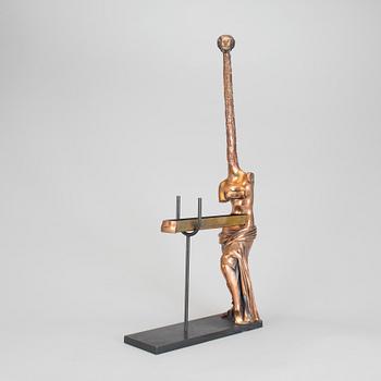 SALVADOR DALÍ, skulptur, brons. Signerad och numrerad 1233/1500. Gjutarstämplar Venturi Arte.