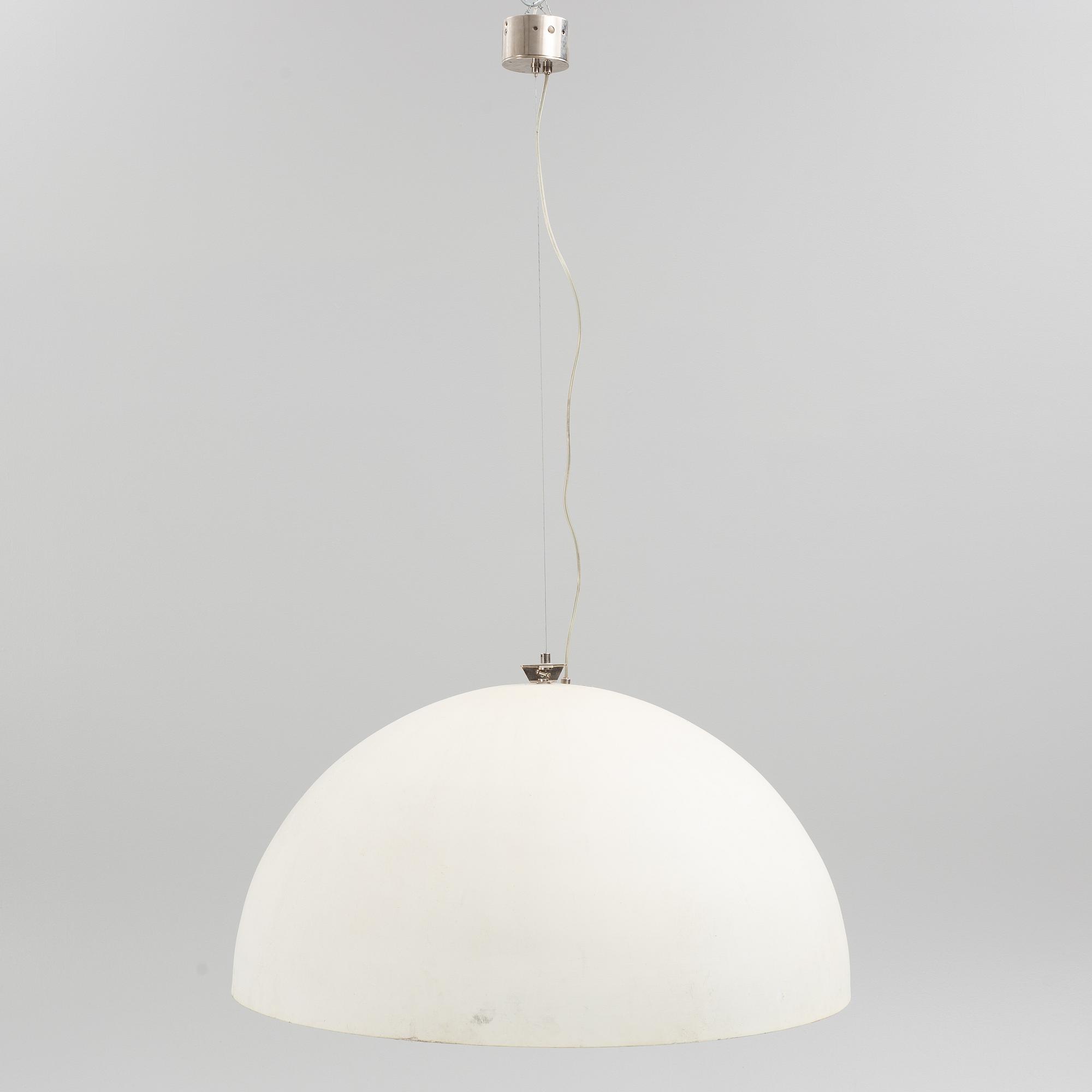 Enzo Catellani, ceiling lamp, "Stchu-Moon", Catellani & Smith, Italy, contemporary.