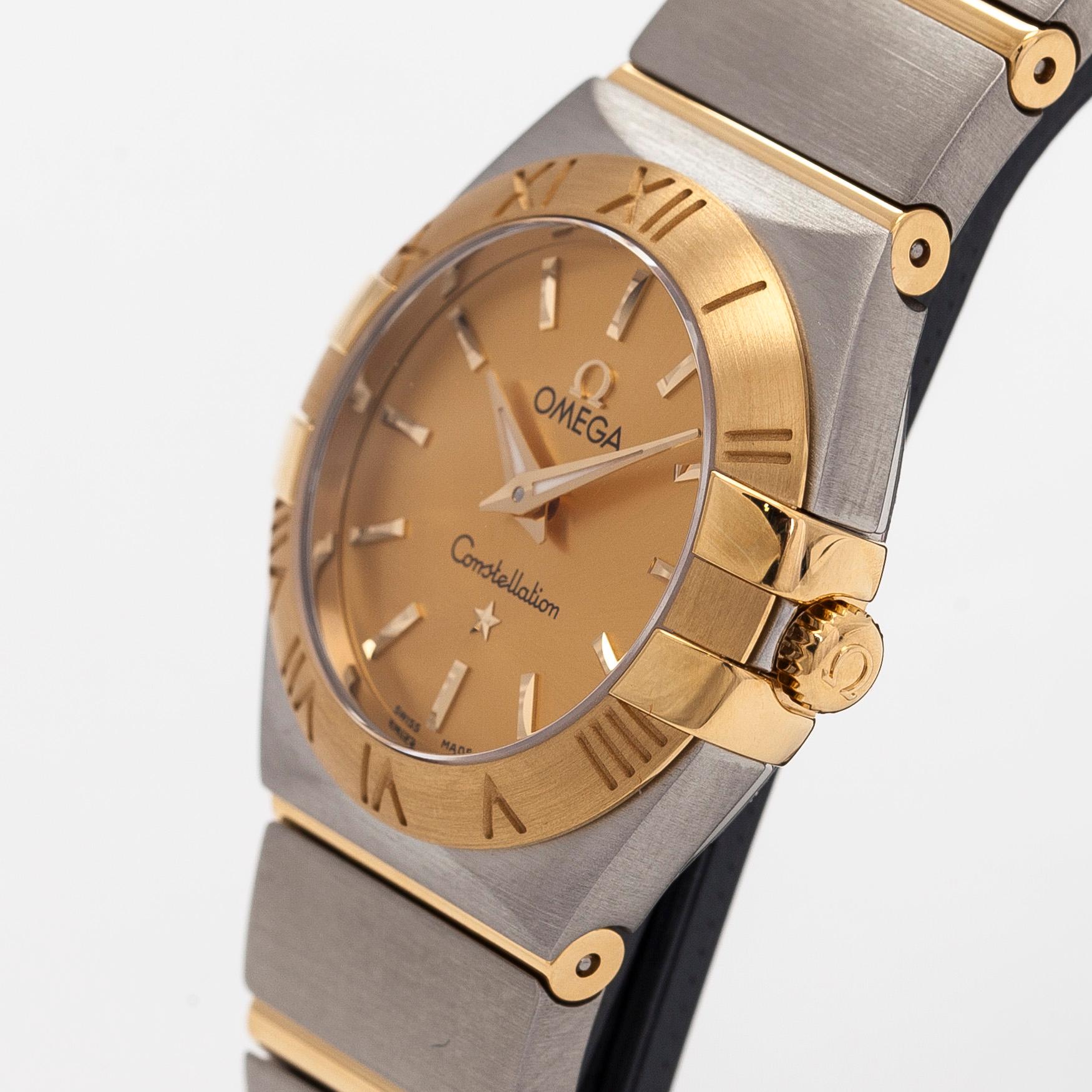 Omega, Constellation, rannekello, 25 mm.