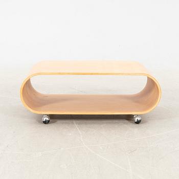 Peter Eklås, coffee table / media bench, "Velodrome", Designtorget, 2000s.